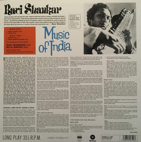 Ravi Shankar - Rāgas And Tālas