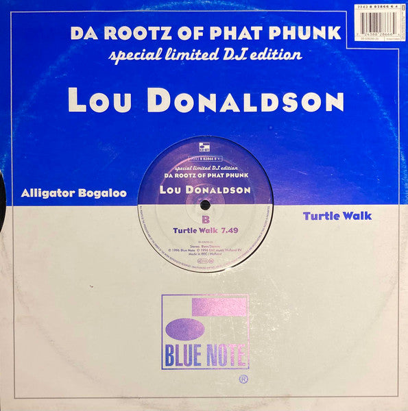 Lou Donaldson - Alligator Bogaloo / Turtle Walk 12" [NETHERLANDS EXCLUSIVE]