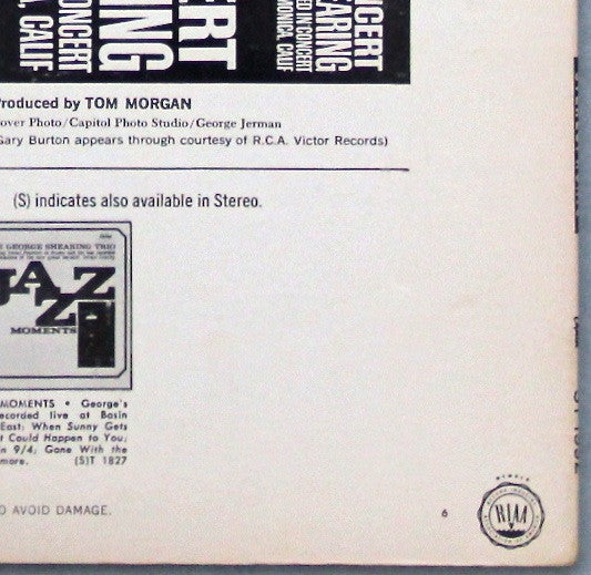 The George Shearing Quintet - Jazz Concert