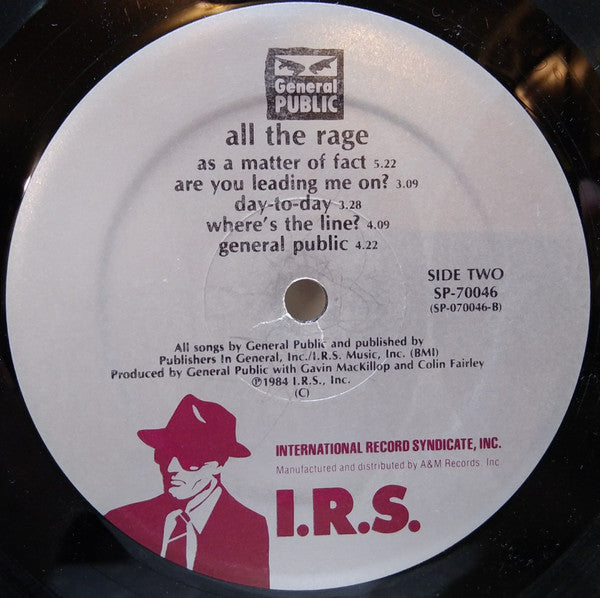 General Public - ...All The Rage