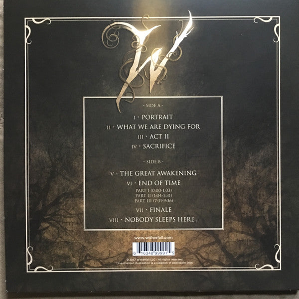 Witherfall - Nocturnes And Requiems [CLEAR VINYL, Ltd. 100 Copies]