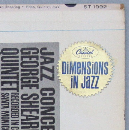 The George Shearing Quintet - Jazz Concert