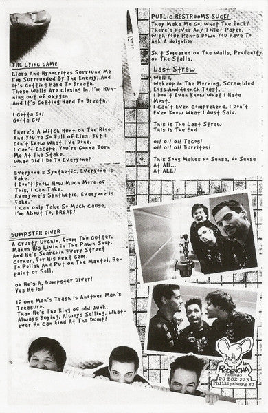 Houston And The Dirty Rats - Songs! From The Bathroom Stall?