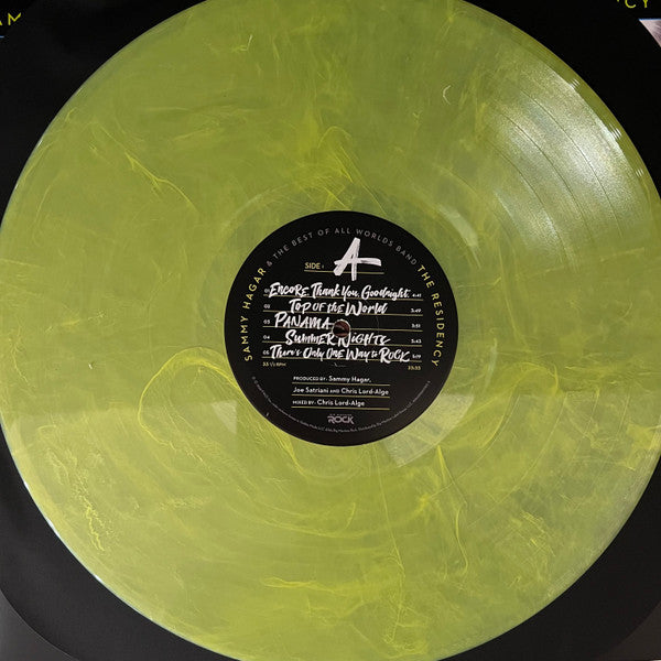 Sammy Hagar - The Residency (BLUE + LIME VINYL)