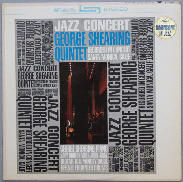 The George Shearing Quintet - Jazz Concert