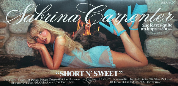 Sabrina Carpenter - Short N' Sweet [BLUE TRANSPARENT]