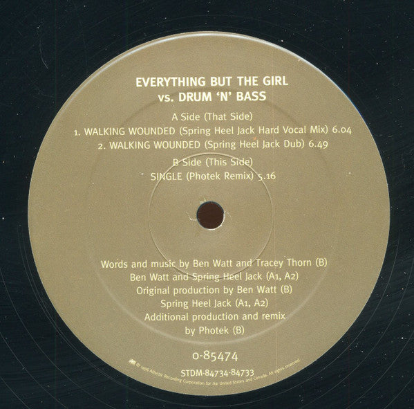Everything But The Girl - Everything But The Girl Vs. Drum 'N' Bass
