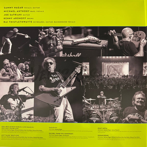Sammy Hagar - The Residency (BLUE + LIME VINYL)