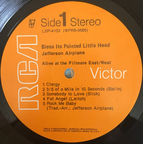 Jefferson Airplane - Bless Its Pointed Little Head