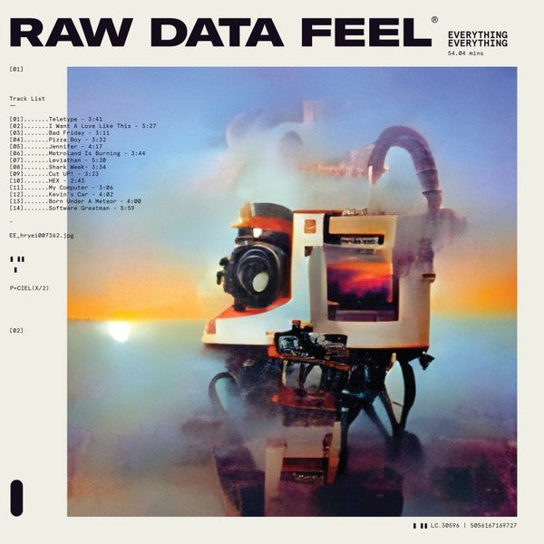 Everything Everything - Raw Data Feel [CLEAR VINYL]