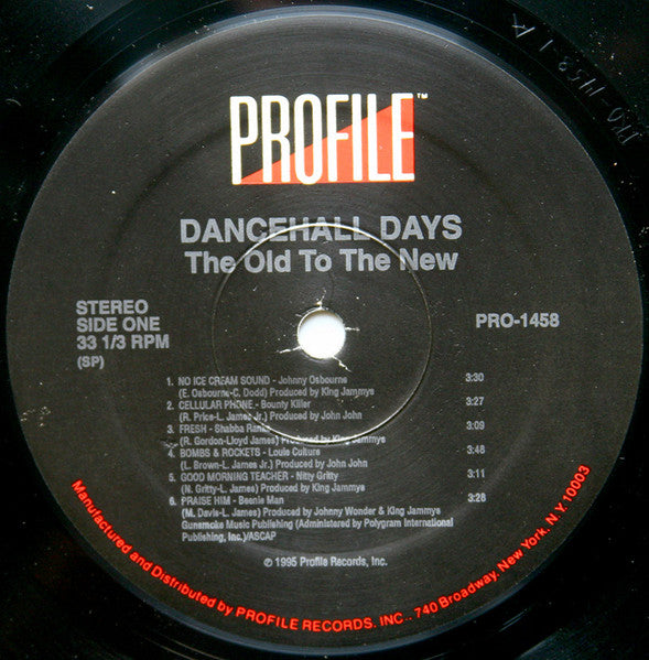 Dancehall Days: The Old To The New