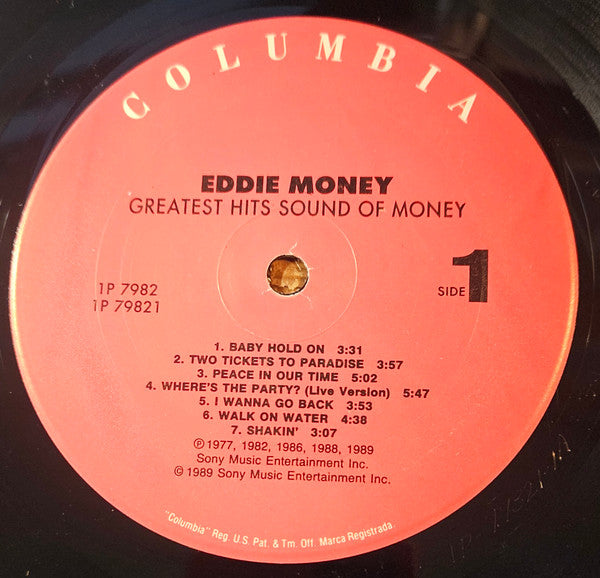 Eddie Money - Greatest Hits Sound Of Money