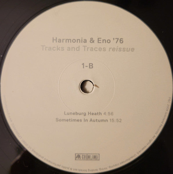 Harmonia 76 - Tracks And Traces Reissue