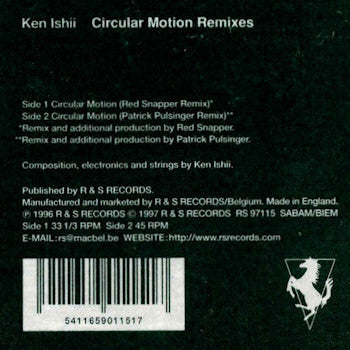 Ken Ishii - Circular Motion (Remixes)