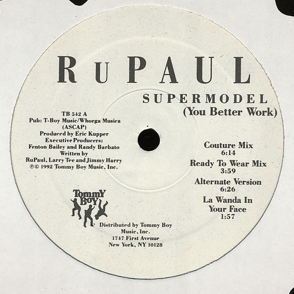 RuPaul - Supermodel (You Better Work) / House Of Love