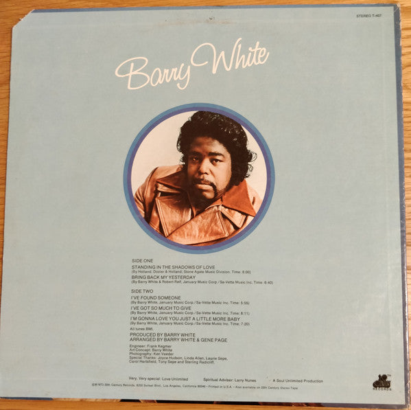 Barry White - I've Got So Much To Give