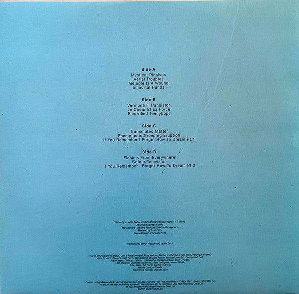 Stereolab - Instant Holograms On Metal Film