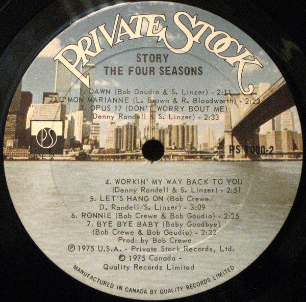 The Four Seasons - The Four Seasons Story