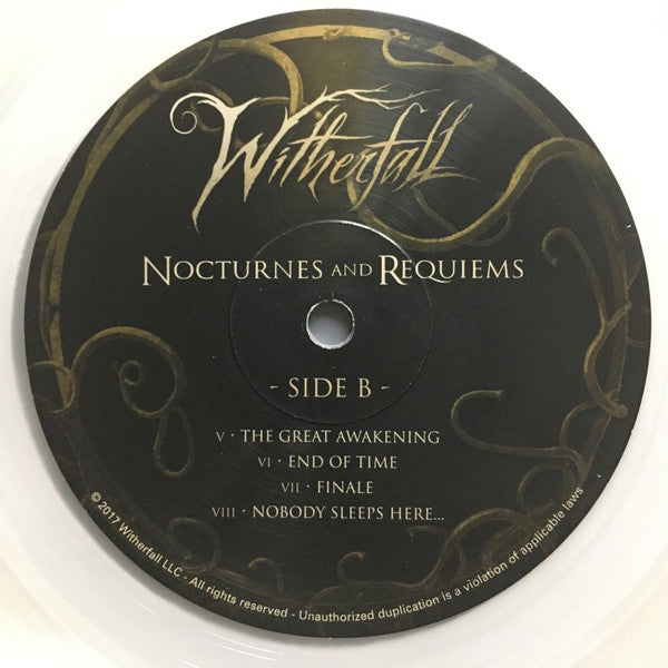 Witherfall - Nocturnes And Requiems [CLEAR VINYL, Ltd. 100 Copies]