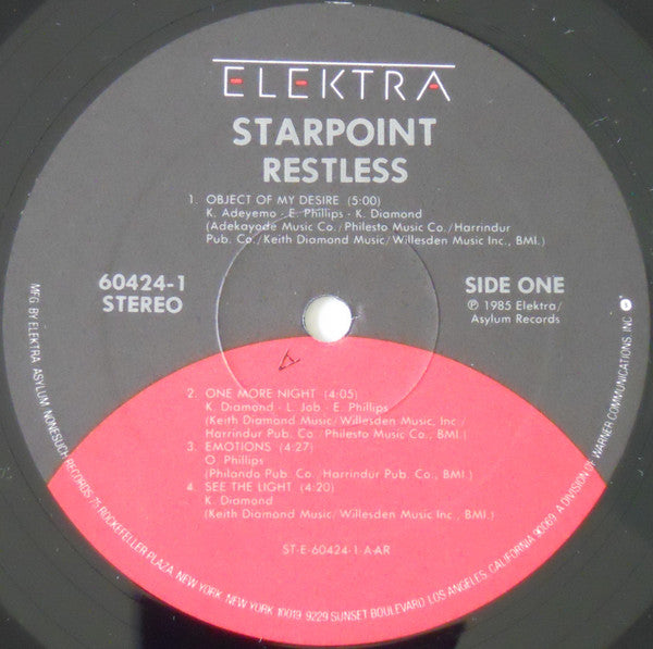 Starpoint - Restless