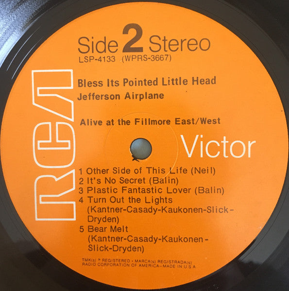 Jefferson Airplane - Bless Its Pointed Little Head