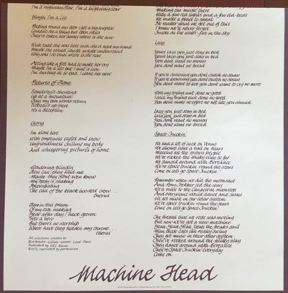Deep Purple - Machine Head