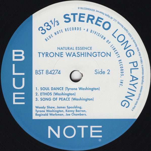 Tyrone Washington - Natural Essence [180g, BLUE NOTE TONE POET SERIES]