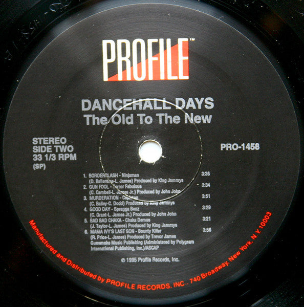 Dancehall Days: The Old To The New