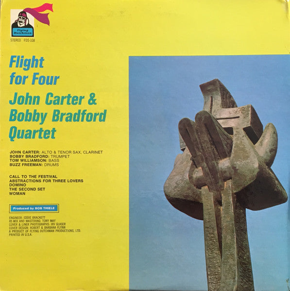 John Carter & Bobby Bradford Quartet - Flight For Four [WHITE LABEL PROMO, 1969]