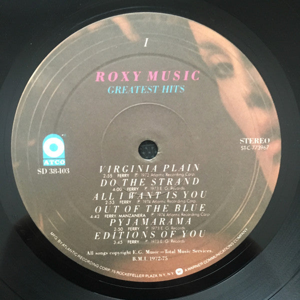 Roxy Music - Greatest Hits