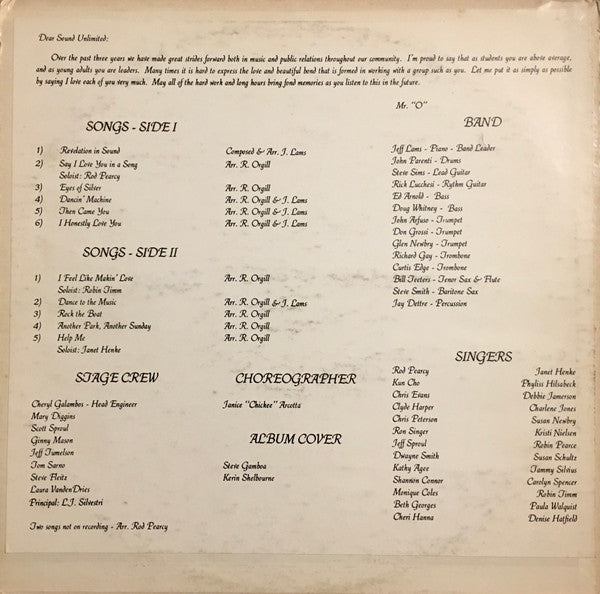 Valley High School Band - Sound Unlimited