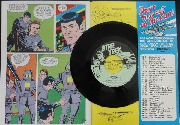 Star Trek - The Robot Masters [Book & Record Set] [PR 46]