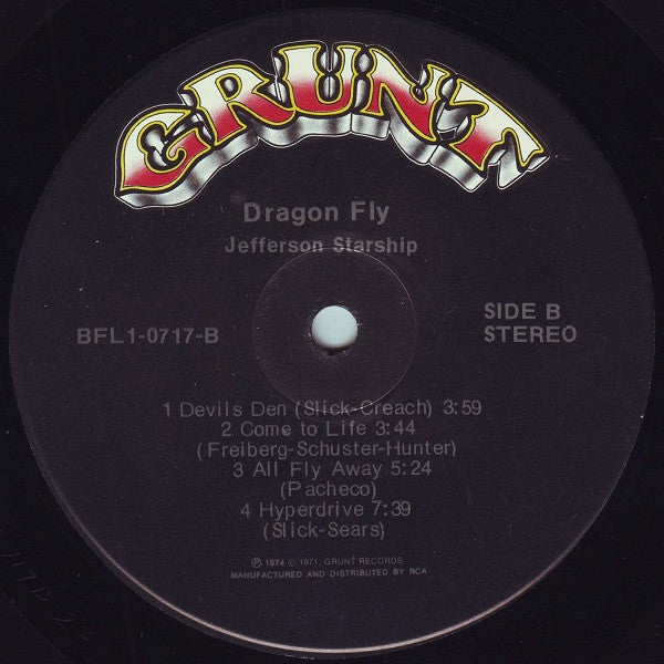Jefferson Starship - Dragon Fly