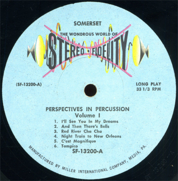 Perspectives In Percussion: Volume 1