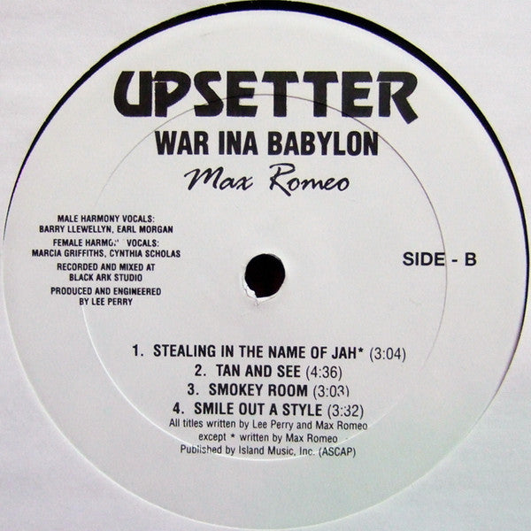 Max Romeo - War Ina Babylon