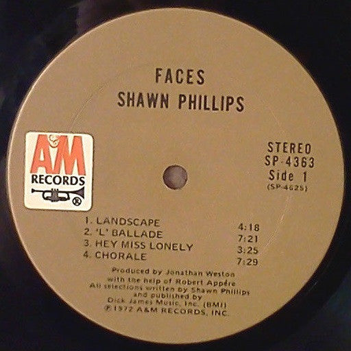 Shawn Phillips - Faces