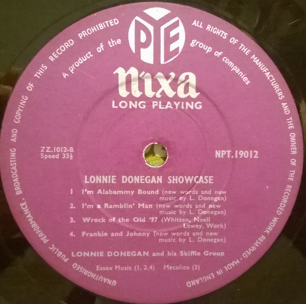 Lonnie Donegan - Showcase