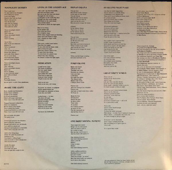Gowan - Great Dirty World