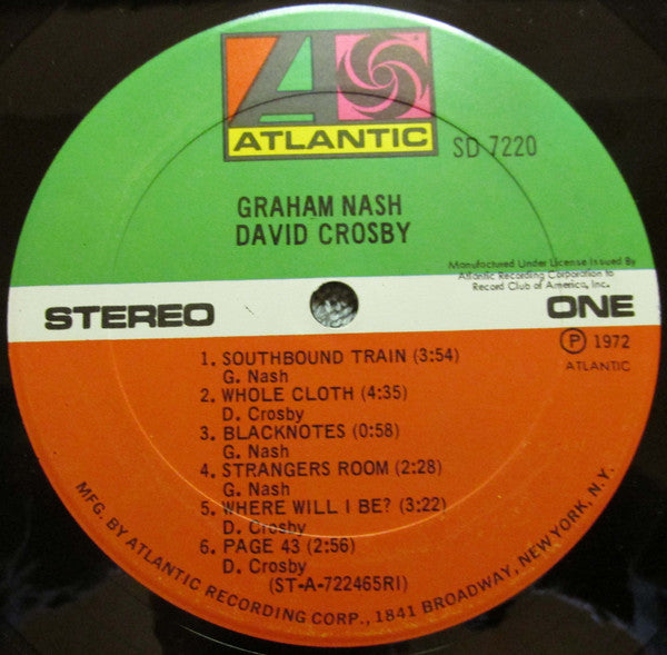 Crosby & Nash - Graham Nash / David Crosby