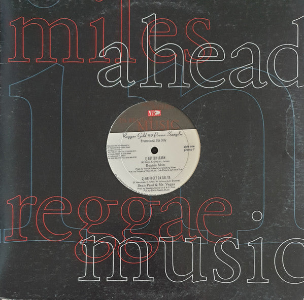 Various - Reggae Gold 99 Promo Sampler