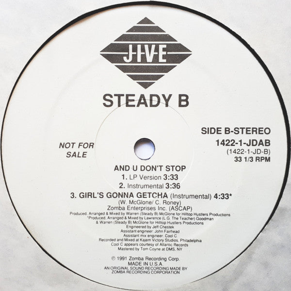Steady B - Girl's Gonna Getcha