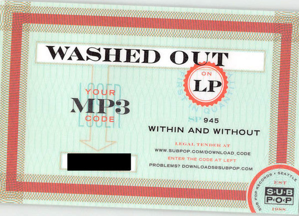 Washed Out - Within And Without