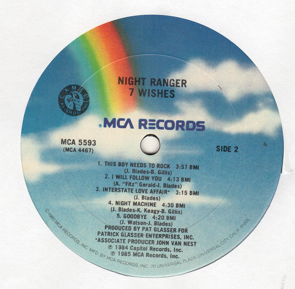 Night Ranger - 7 Wishes [CLUB, 1985]