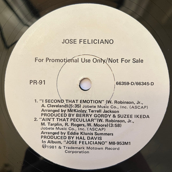 José Feliciano - LP Sampler