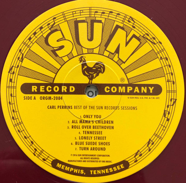 Carl Perkins - Best Of The Sun Records Sessions [WINE RED VINYL]