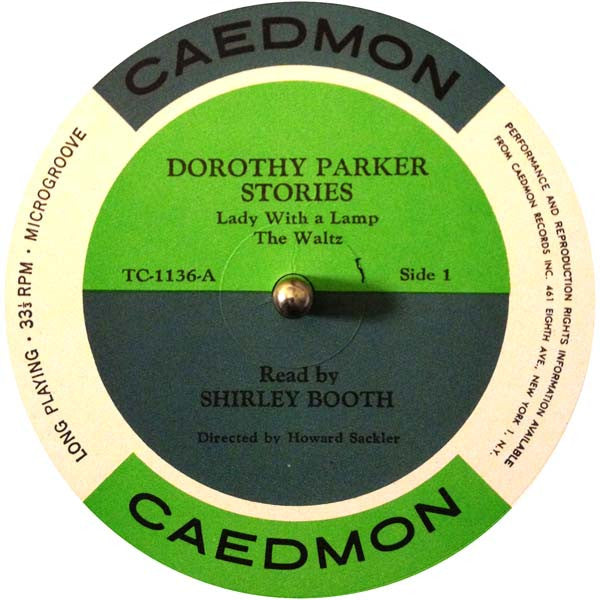Dorothy Parker Stories Read By Shirley Booth