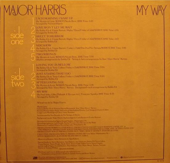 Major Harris - My Way