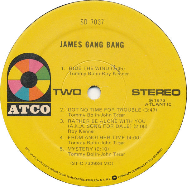 James Gang - Bang