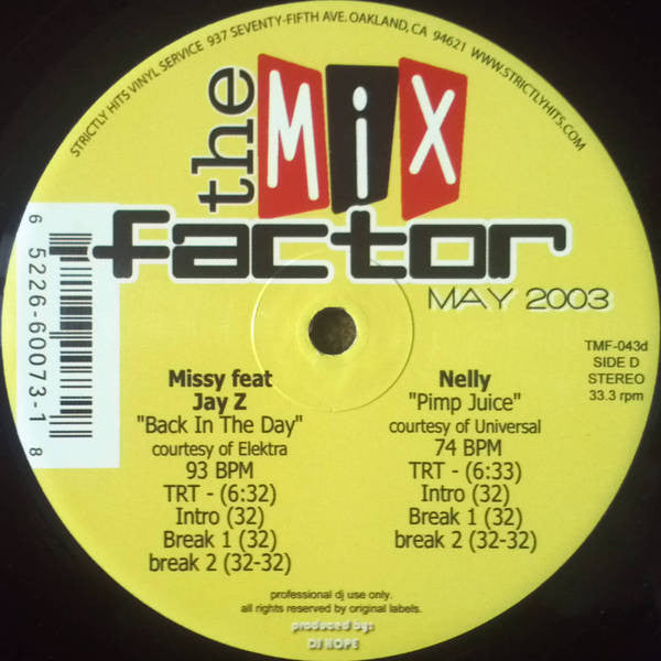 Various - The Mix Factor (May 2003)