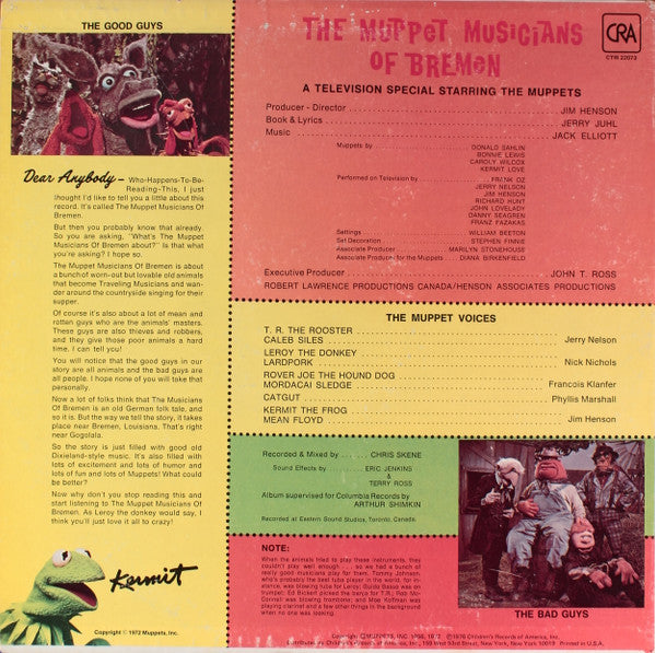 Kermit The Frog - The Muppet Musicians Of Bremen